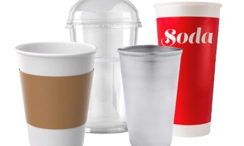 Paper and plastic cups