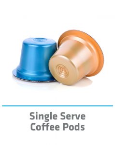 Single-serve coffee pods