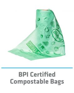 BPI-certified compostable bags