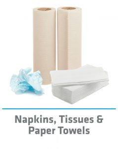Napkins, tissue & paper towels