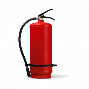 fire extinguisher red